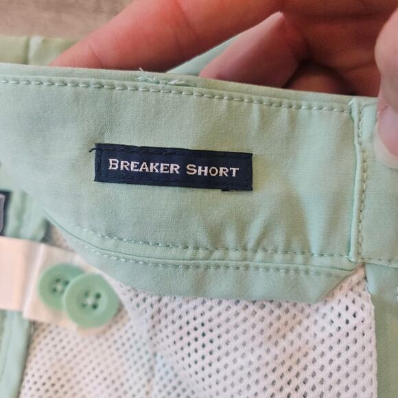 Vineyard Vines Shorts Mens Size 30 Breaker Mint Green 5" Golf Preppy Spring - Picture 11 of 12